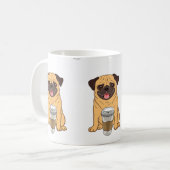 Mug Carlin mignon avec une coupe de café pour les Amou (Devant gauche)