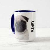 Mug Carlin Musique personnalisée (Devant gauche)