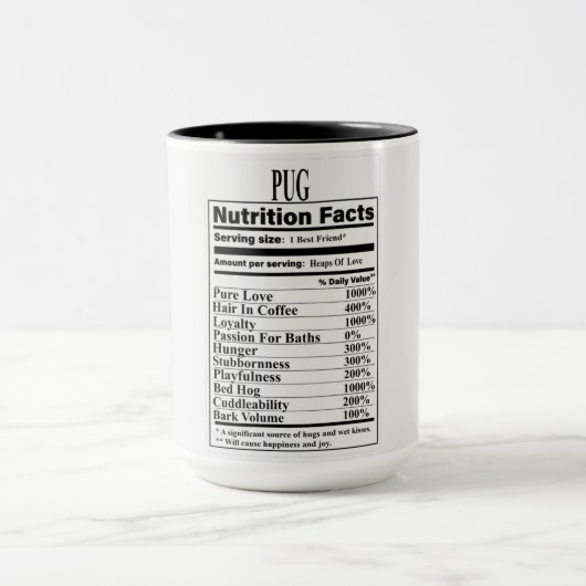 Mug Carlin Nutrition Fiches (Centre)