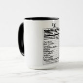Mug Carlin Nutrition Fiches (Devant gauche)
