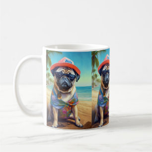 Mug Carlin sur la plage, cadeau d'été pour amoureux de