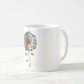 Mug Carlin Tournesol Vous Êtes Mon Monde Cadeau Chien  (Devant droit)