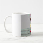Mug Carlin veut Heureuse Sainte-Valentin Coeur café Mu (Gauche)