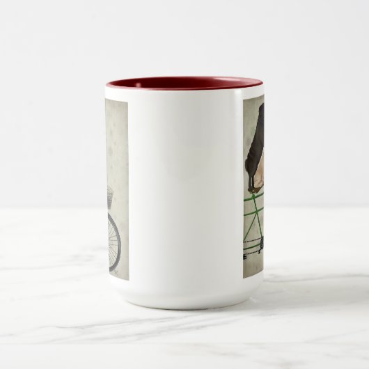 Mug Carlins à vélo (Centre)