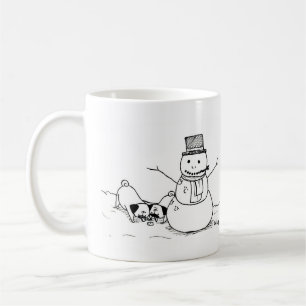Mug Carlins d'amusement d'hiver