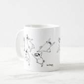 Mug Carlins de danse (Devant gauche)