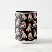 Mug Carlins en Santa Hats Motif de Noël (Centre)