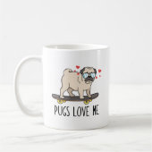 Mug Carlins m'aiment (Gauche)