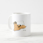 Mug Carlins somnolents (Devant gauche)