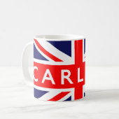 Mug Carlisle : Drapeau britannique (Devant gauche)