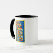 Mug Carmel, Californie - Scènes de grandes lettres (Devant gauche)