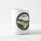 Mug Carmel par la mer plage de la côte pacifique calif (Centre)
