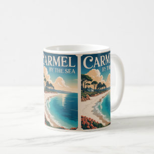 Mug Carmel par la mer plage de la côte pacifique calif