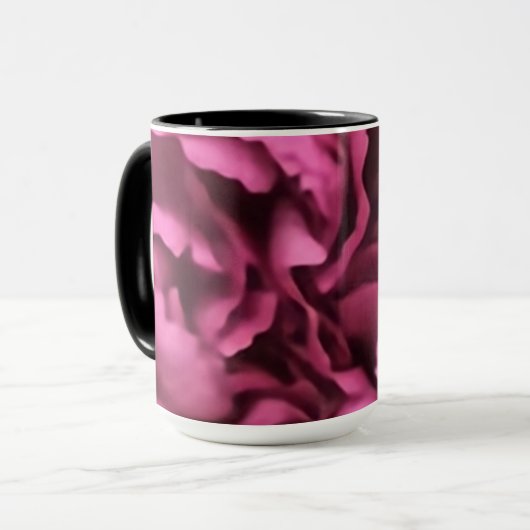 Mug Carnation rose (Devant gauche)