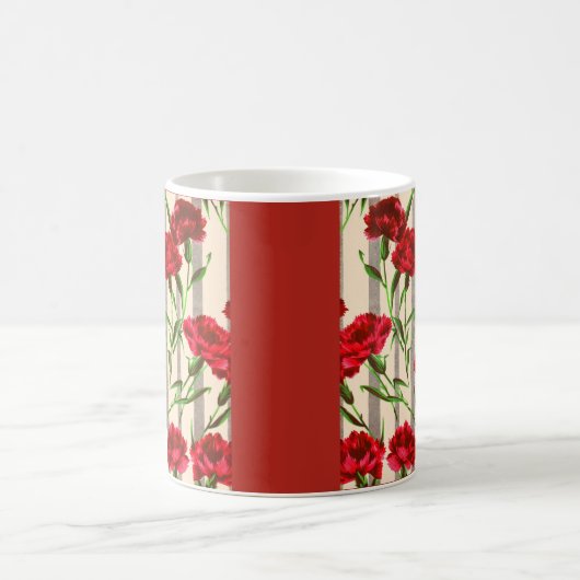 Mug carnation rouge (Centre)