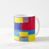 Mug "Carnaval de Cobalt" Art Abstrait (Devant droit)