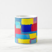 Mug "Carnaval de Cobalt" Art Abstrait (Centre)