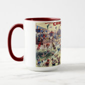 Mug Carnaval de Coney Island, 1898 (Gauche)