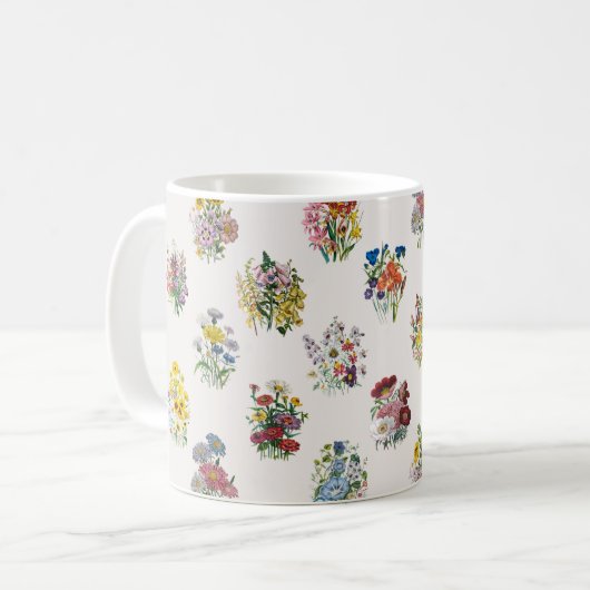 Mug Carnaval de fleurs (Devant gauche)