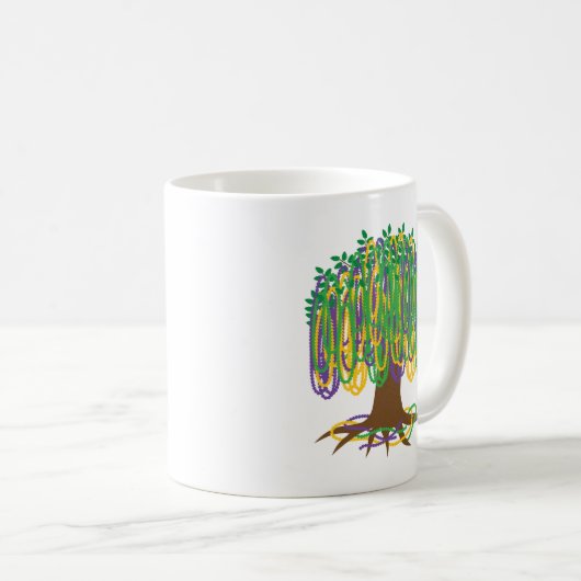 Mug Carnaval de Mardi Gras (Devant droit)