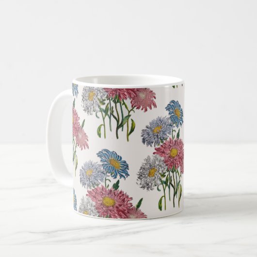 Mug Carnaval des fleurs (Devant gauche)