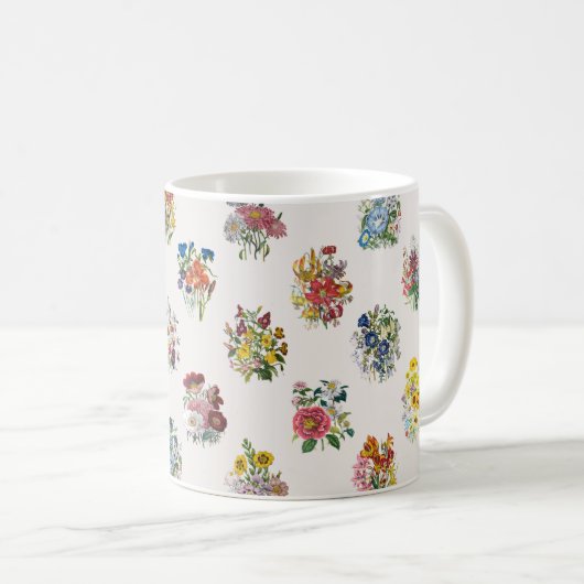Mug Carnaval des fleurs (Devant droit)