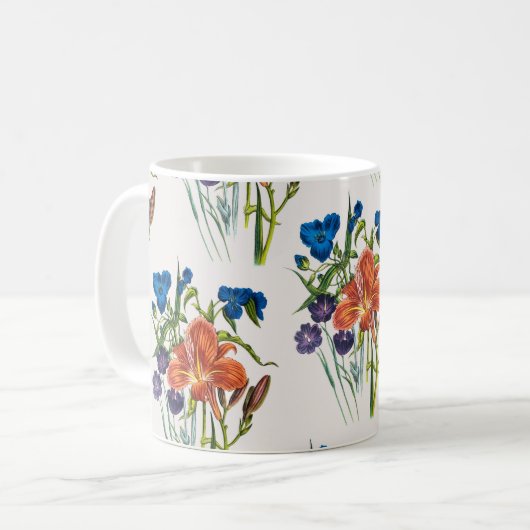 Mug Carnaval des fleurs (Devant gauche)