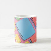 Mug carnet spirale bleu de style moderne est idéal pou (Centre)