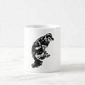 Mug "carnet spirale de récupération", "notes de café", (Centre)