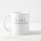 Mug Carnivore Rare Minimaliste (Gauche)
