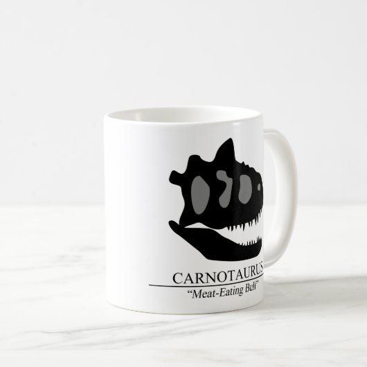 Mug Carnotaurus (Devant droit)