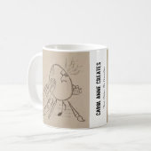 Mug Carol Anne crée un logo (Devant gauche)