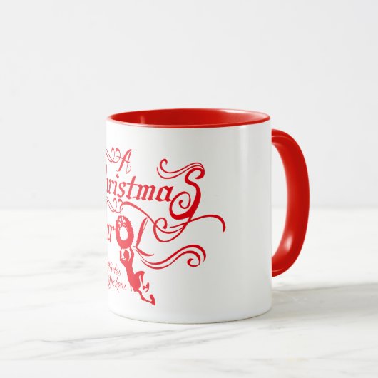 Mug Carol de Noël (Devant droit)