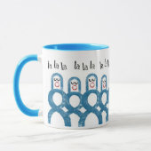 Mug Carolers de Noël (Gauche)