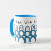 Mug Carolers de Noël (Devant gauche)