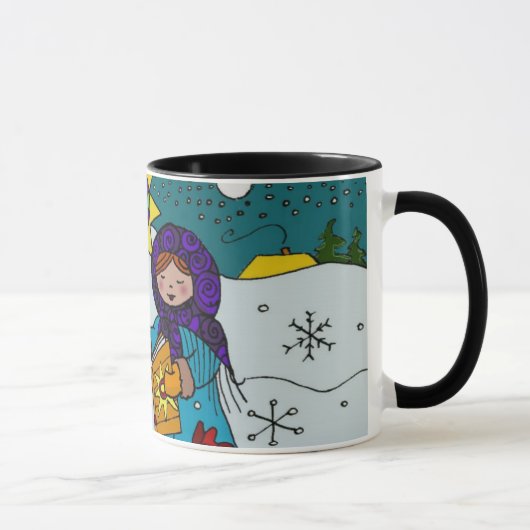 Mug Carolers ukrainiens de Noël (Droite)