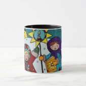 Mug Carolers ukrainiens de Noël (Centre)