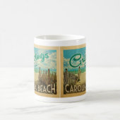 Mug Carolina Beach Vintage voyage (Centre)