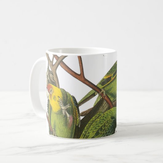 Mug Carolina Parakeet par Audubon (Devant gauche)