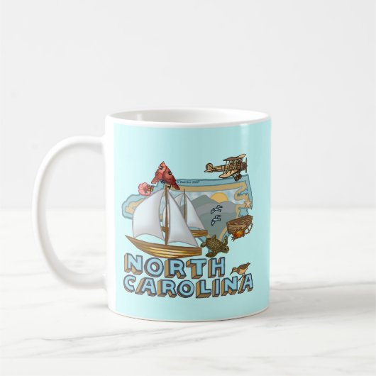 Mug Caroline du Nord (Gauche)