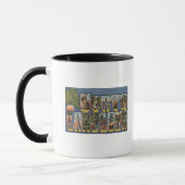 Mug Caroline du Nord (Capitale nationale/Fleur) (Gauche)