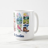 Mug Caroline du Nord paysagère (Devant droit)
