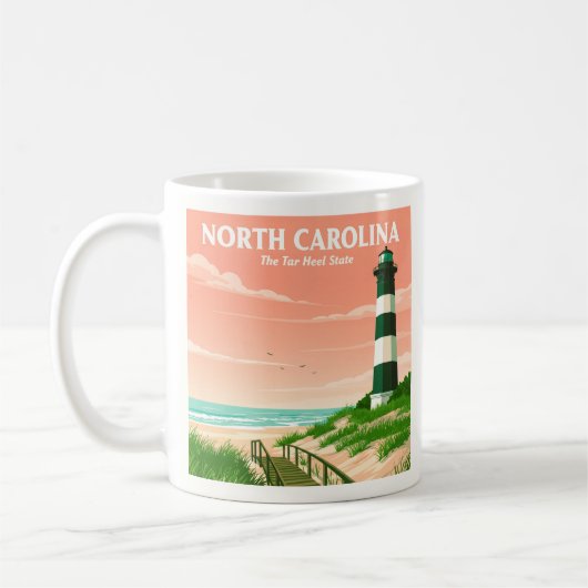 Mug Caroline du Nord vintage (Gauche)