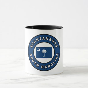 Mug Caroline du Sud de Spartanburg