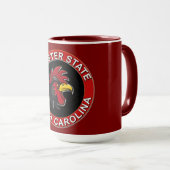 MUG CAROLINE DU SUD L'ÉTAT DU COQ (Devant droit)