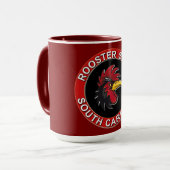 MUG CAROLINE DU SUD L'ÉTAT DU COQ (Devant gauche)