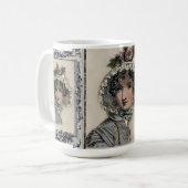Mug Caroline, jane austen s'est inspirée, (Devant gauche)