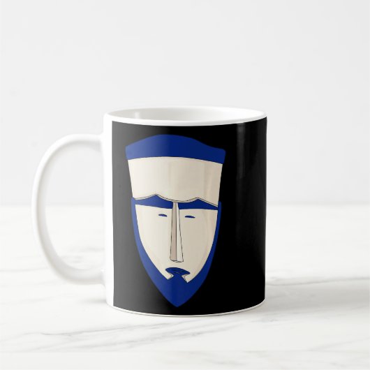Mug Carolines Carolines Masque Visage Tribal (Gauche)