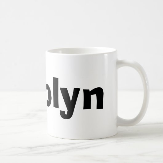 Mug Carolyn (Droite)