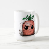 Mug Carotte Grincheuse (Devant droit)